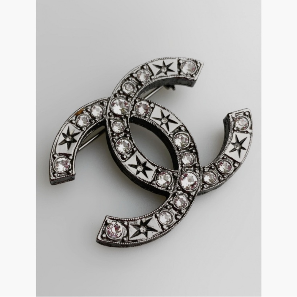 Chanel Crystal Brooch